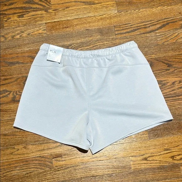 FLX Women’s Light Blue Drawstring Casual Shorts - Picture 4 of 7